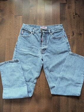 Vintage Esprit womens Light Blue Relaxed Fit Jeans (80s-90s)